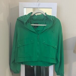 Love Tree Vibrant Green Utility Jacket